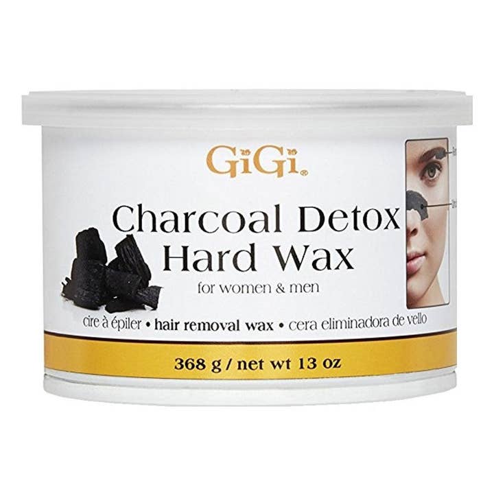KT Supply - Wholesale Body hair removal product - Gigi Charcoal Detox Hard Wax 13 Oz