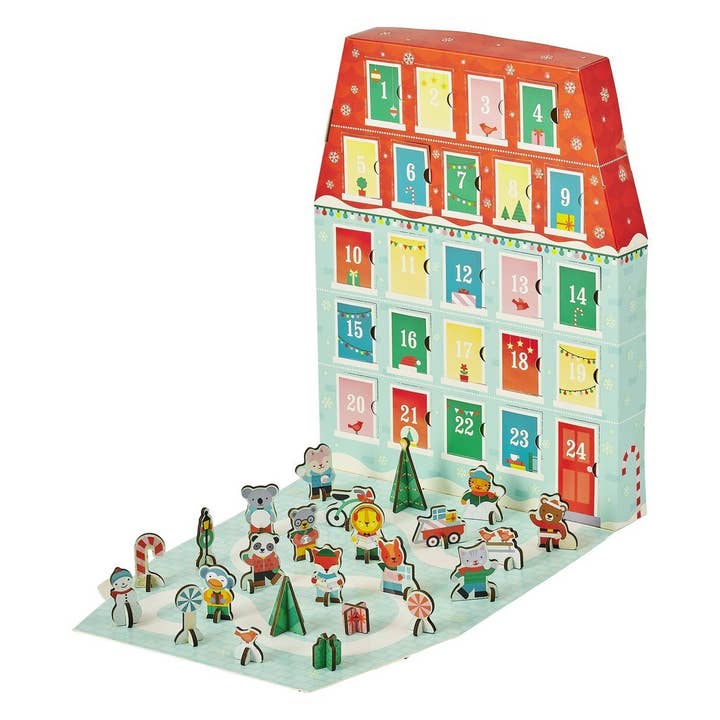 Chronicle Books - Wholesale Advent Calendar - Merry Christmas Pop-Out Advent Calendar