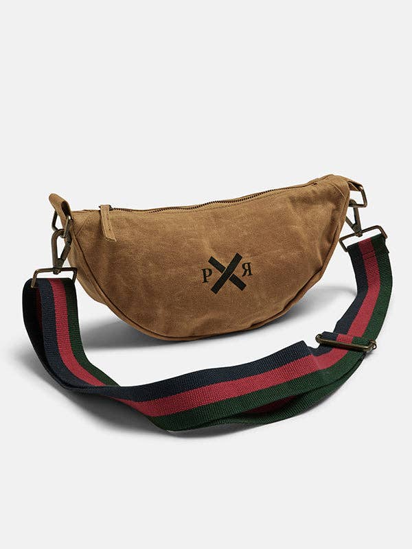 Slow Road Adventure rund skuldertaske | Clay for engroshandel hos Pony Rider