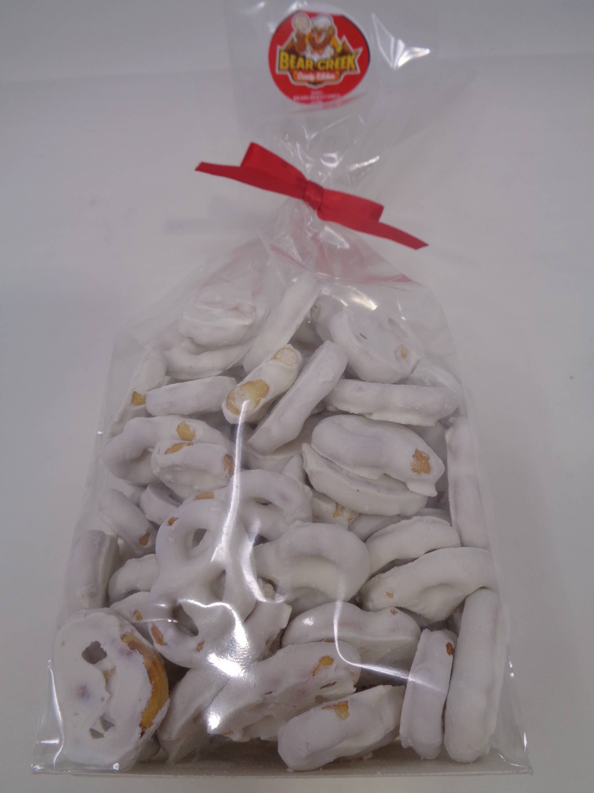 Bear Creek Candy Kitchen – Großhandel Brezel – 🥨Weiße Schokoladenbrezeln🍫 1-Pfund-Beutel0