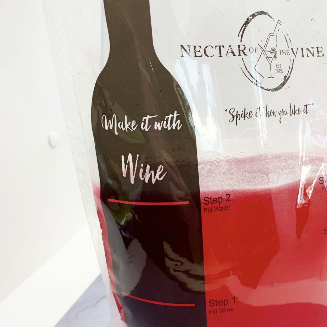 Nectar of the Vine - Wholesale Cocktail Shaker - Reusable Frappe Mixing Bags - 10 pack2