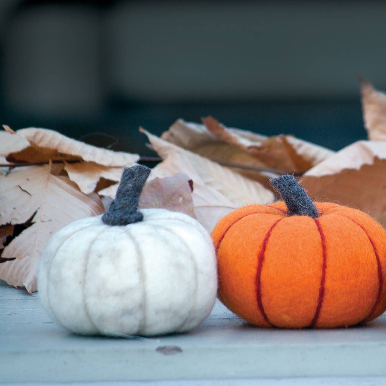 dZi Handmade - Wholesale Decorative Tabletop Object - Fairy Pumpkin, 4.5"dia.1