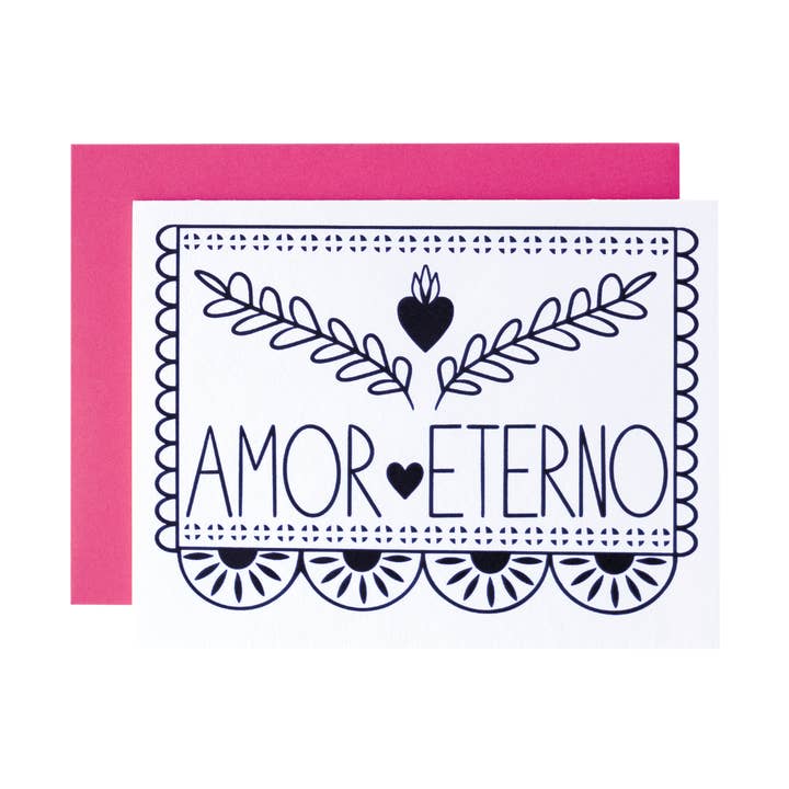 Amor Eterno Kärlekskort för wholesale av Ink Paper Crafts