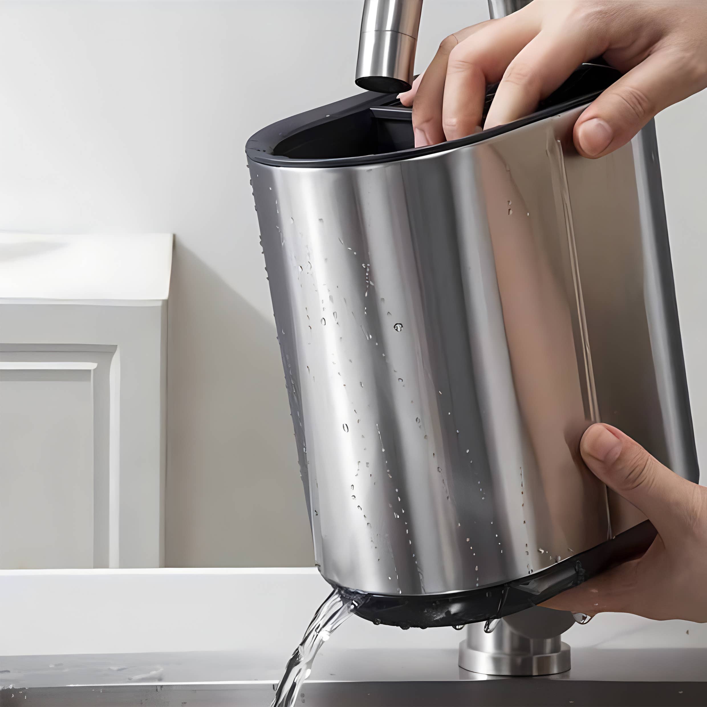 Menastyl - Wholesale Kitchen Storage/Organizer - Stainless steel and plastic utensil holder4