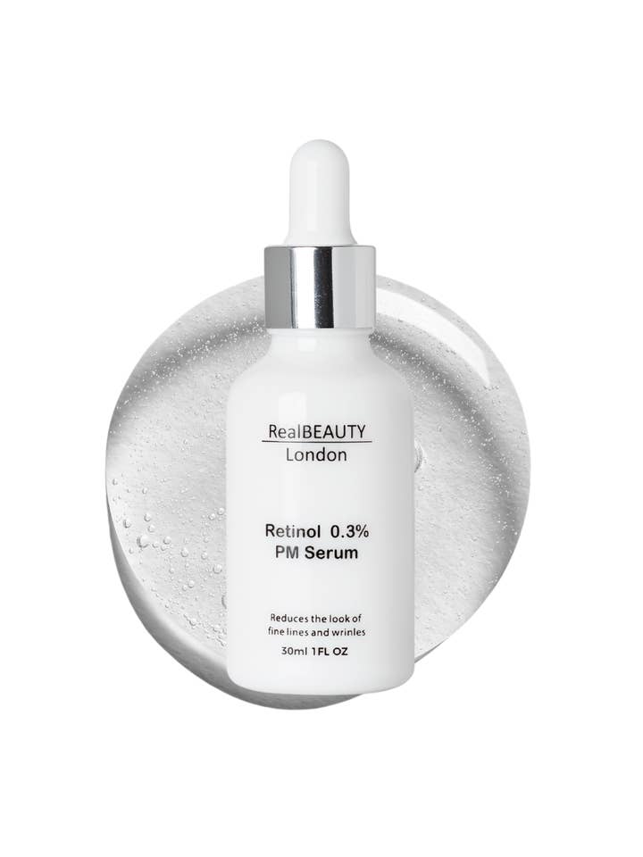 Evening Retinol Face Serum (0.3%) for wholesale by Real Beauty London