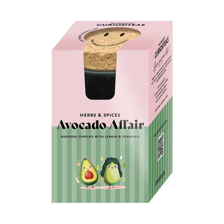 Avocado Affair | Tarro de Especias (1 pieza) para venta al por mayor de The Cabinet of Curiositeas