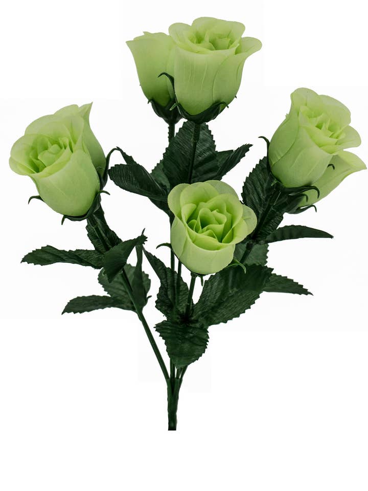 Rosebud Bush, Green for wholesale by Tremont Floral Supplies