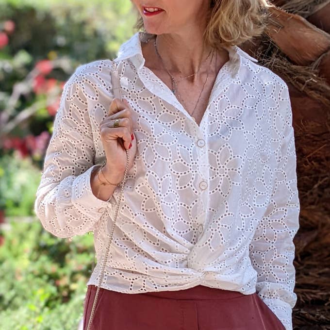 Schnittmuster Damenbluse Sunrise (32 bis 52) für den Großhandel von Super Bison