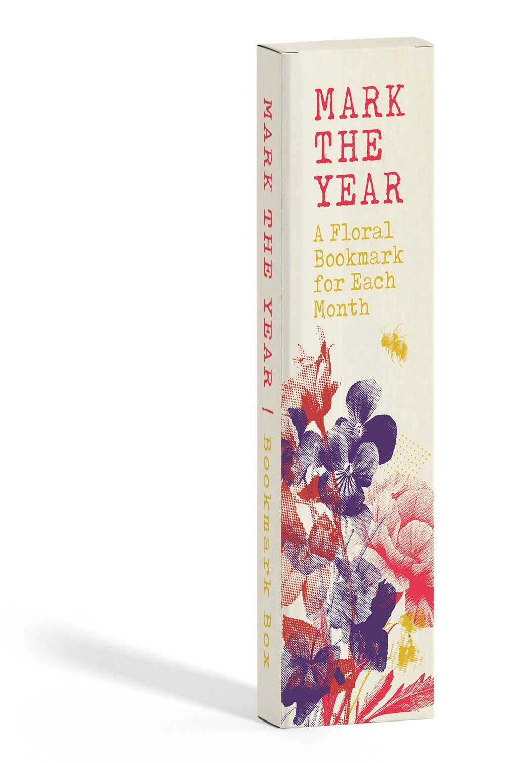 Gibbs Smith - Wholesale Bookmark - Mark the Year Bookmark Box A Floral Bookmark for Each Month