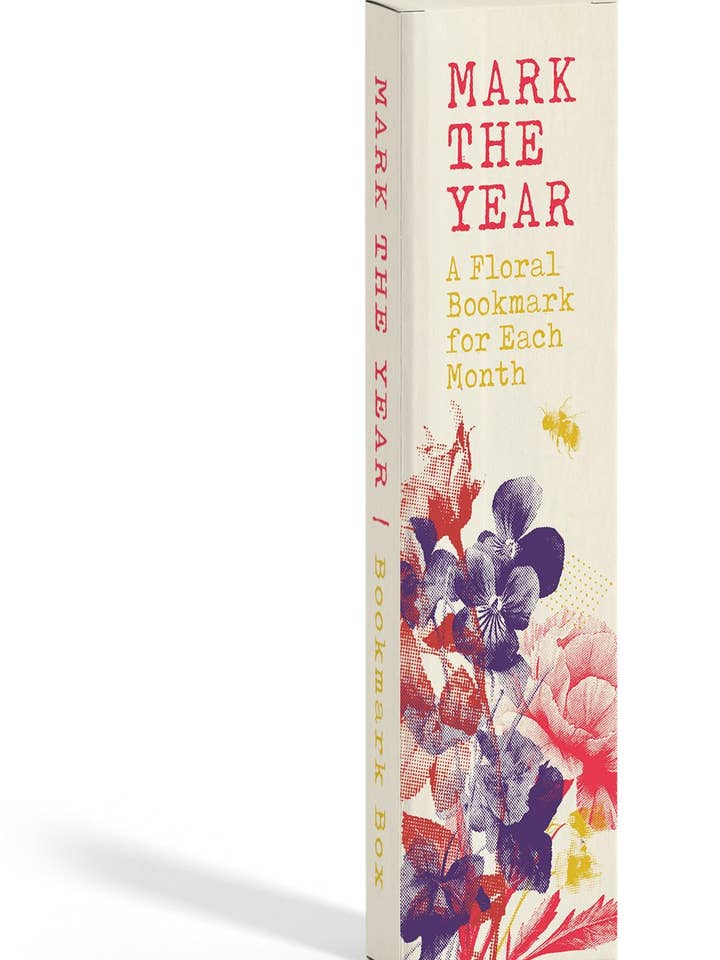 Mark the Year Bookmark Box A Floral Bookmark for Each Month for wholesale by Gibbs Smith