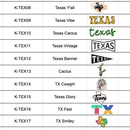 The Sticker Box | Texas Inspired Stickers & Magnets - Wholesale Keychain - Unisex - Texas Keychains - Texas Lover Gift Souvenir Stocking stuffer