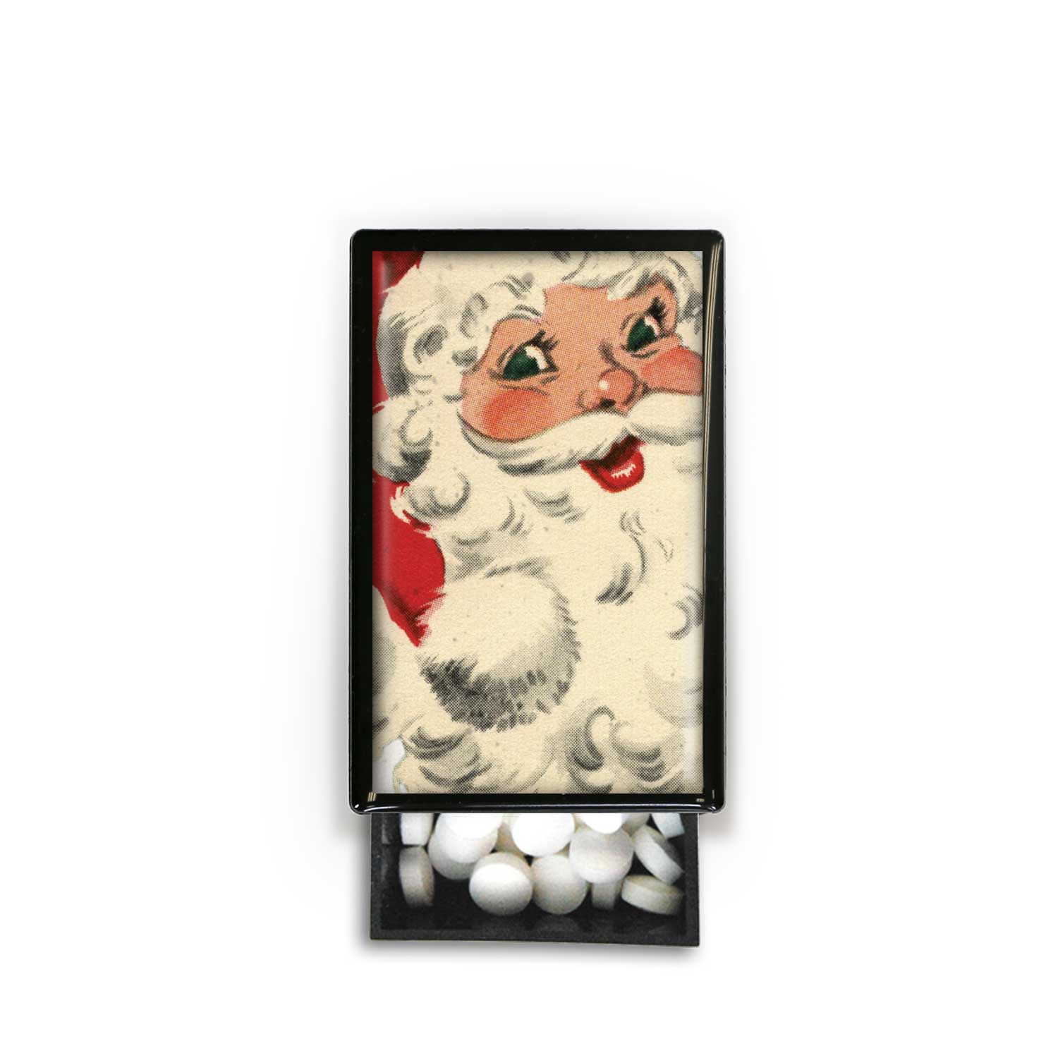 Lucy Lu Designs - Wholesale Matches - Retro Santa Christmas Holiday Whimsical Fun  Cute Slide Box2