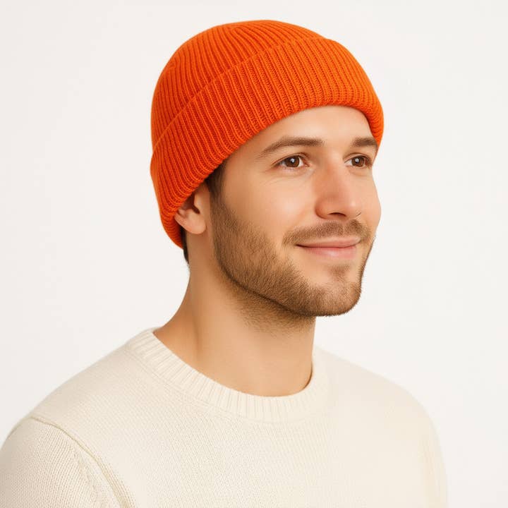 AK Brand - Wholesale Beanie – Unisex - Unisex Warm Knit Beanie Soft Stretchy Cuffed Winter Hat Lightweight Solid Color Design5