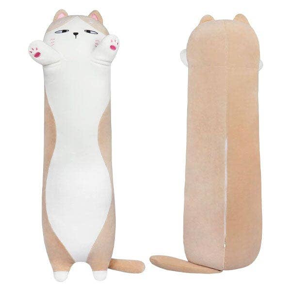 Showcase - Wholesale Stuffed/Plush Toy - Kids & Baby - Long Animal Plush Toy Styles (3FT Long!) | Grumpy Cat