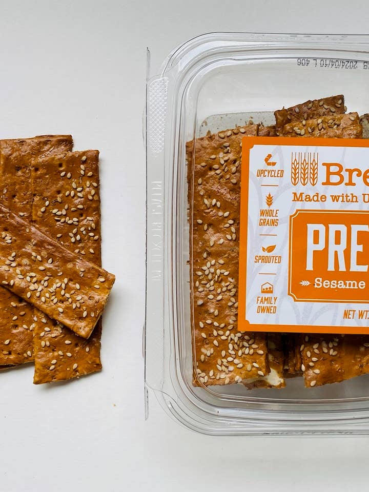 Sesame Pretzel Flatbread for wholesale by Brewer's Foods
