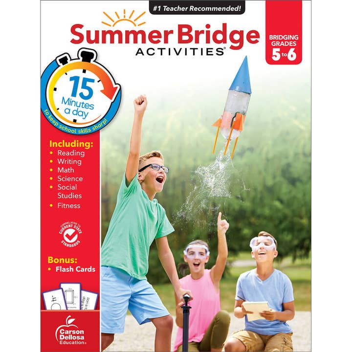 Carson Dellosa Education - Wholesale Book - Kids - Summer Bridge Activities®, Grades 5 - 6