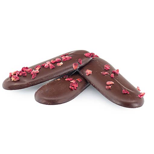 Love in a Box Chocolatier - Wholesale Chocolate - Christmas Chocolate Thins Dark Raspberry 2