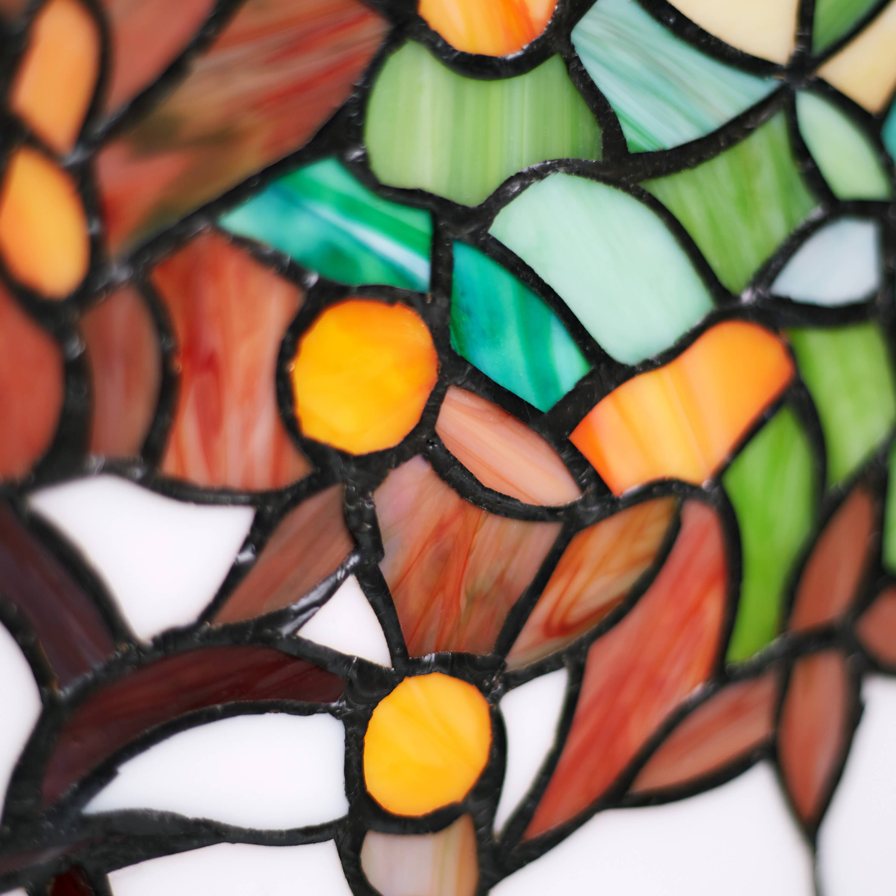 River of Goods - Vente Attrape-soleil - Panneau de vitrail Tree of Life de 24 po11