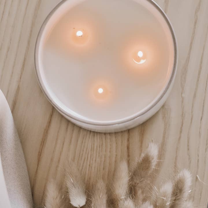 Sagebrush Home - Wholesale Jar/Filled Candle - Blue Pompeii Candle1