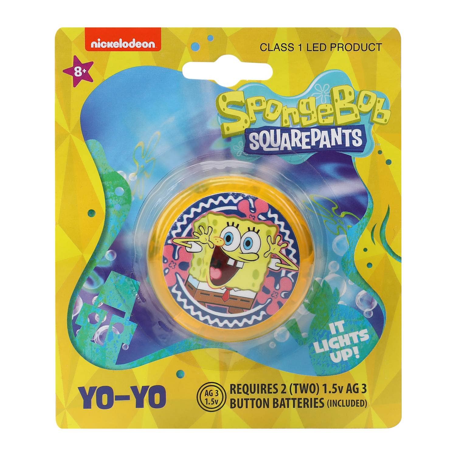 Well Played – wholesale Ljusleksak - Barn och baby – SpongeBob SquarePants ljusande jojoöverraskning3