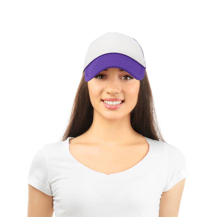 Dalix - Venta al por mayor Gorra trucker - Unisex - DALIX Trucker - Gorra de dos tonos con correa ajustable93