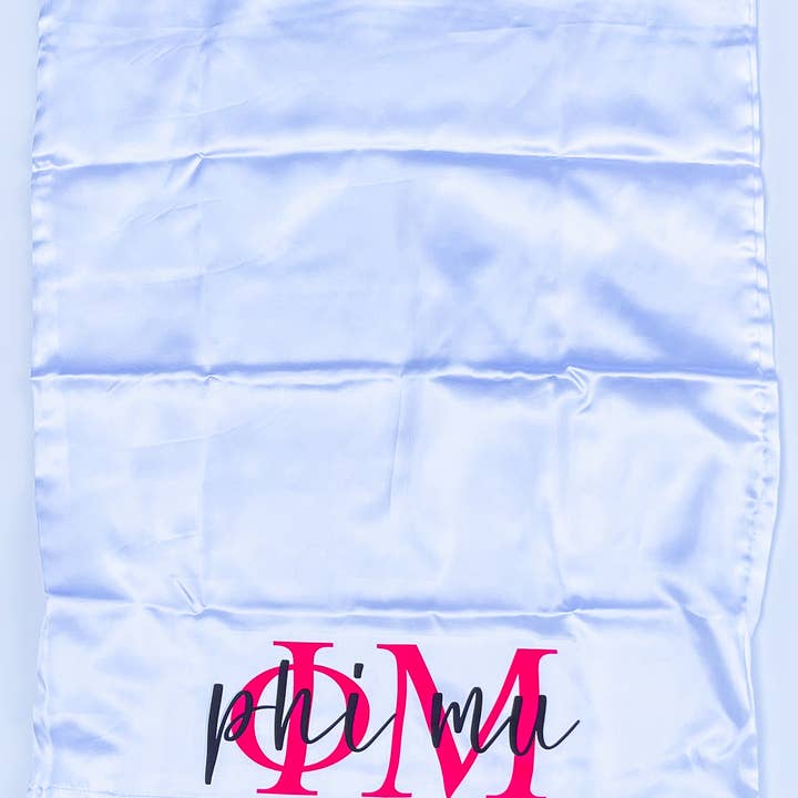 Zoey Claire - Wholesale Bedding Pillowcase/Sham - Greek Sorority Satin Pillowcase2