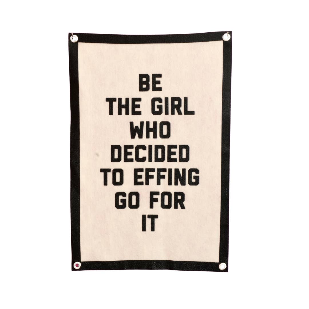 Golden Gems - Wholesale Banner - Be the Girl Champion Banner