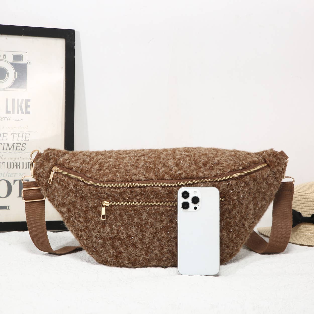 House of Milano – wholesale Belt bag – Women’s – 25418 Fabric Bum Bag4