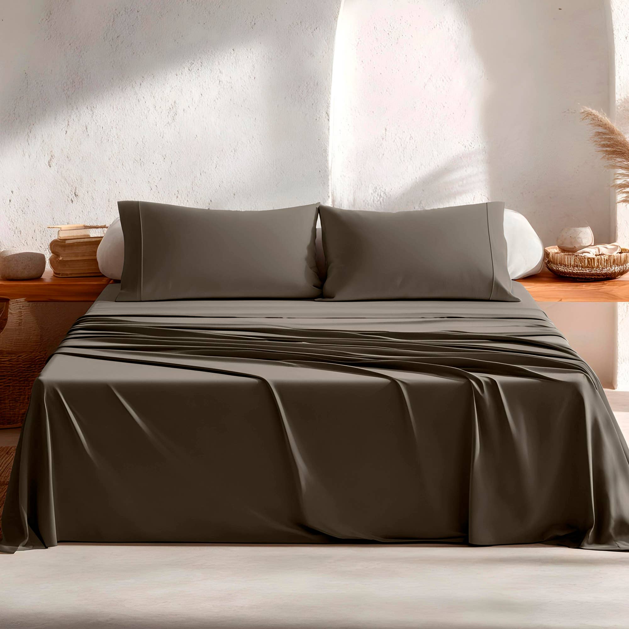 GAMUSI - Wholesale Sheet Set - 100% Cotton Soft Sheet Set 144 Thread Count - 3/4 Pieces34