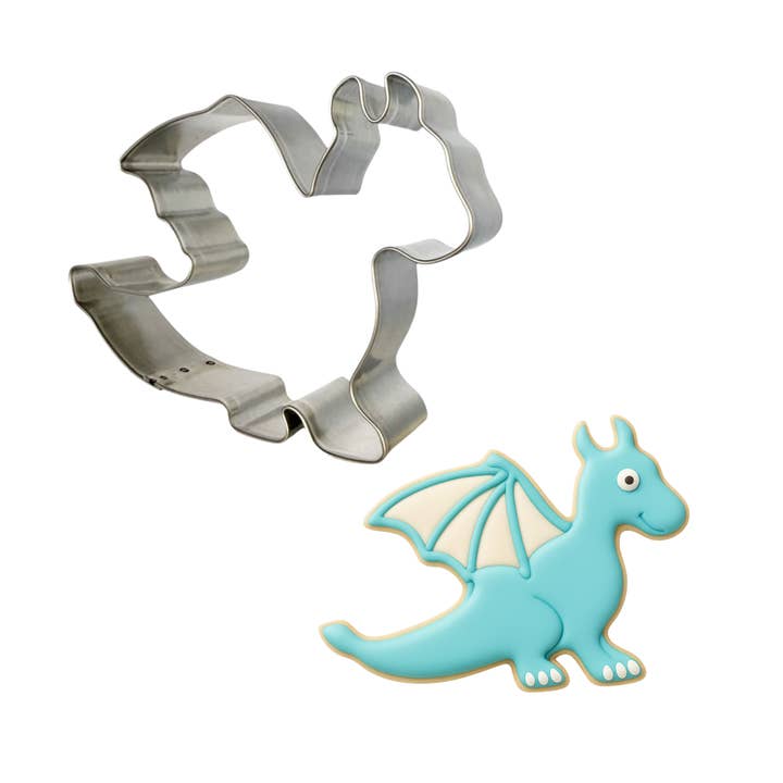 Cortador de Bolachas Dragão 4,5 pol B1116 por atacado de CookieCutter.com