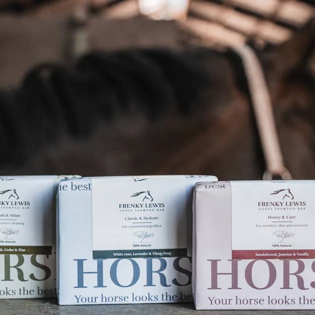 Horse Soap Frenky Lewis - Wholesale Horse Conditioner/Grooming Aid - Natural Horse Shampoo Bar Scrub & Shine7