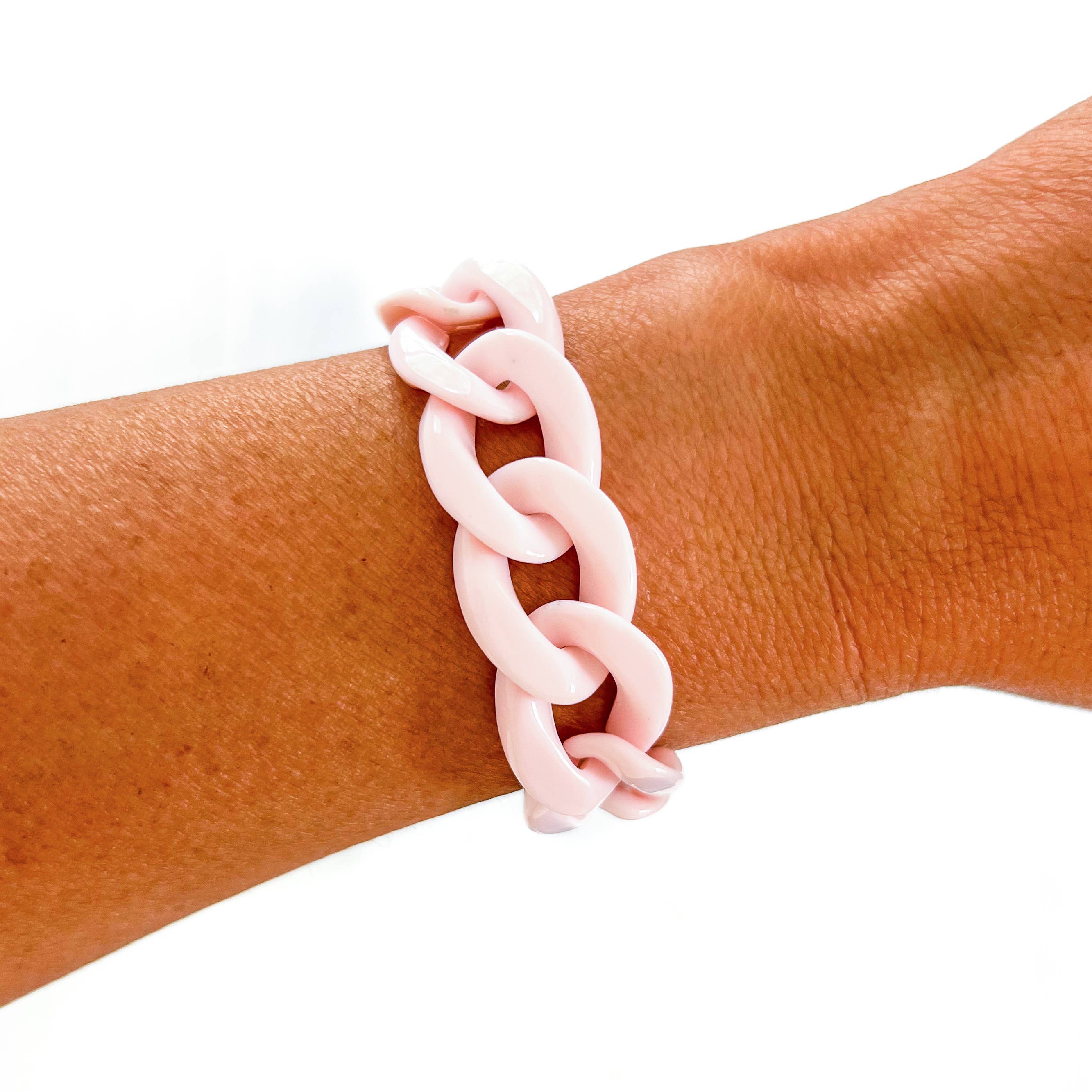 Savvy Bling - Wholesale Link & Chain Bracelet - All Chunky Acrylic Chain Link Bracelet29