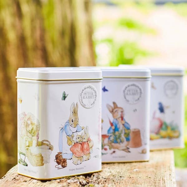 mOrganics Beauty – Großhandel Teebeutel – Beatrix Potter Dreifach-Dosen-Geschenkset mit 120 Teebeuteln0