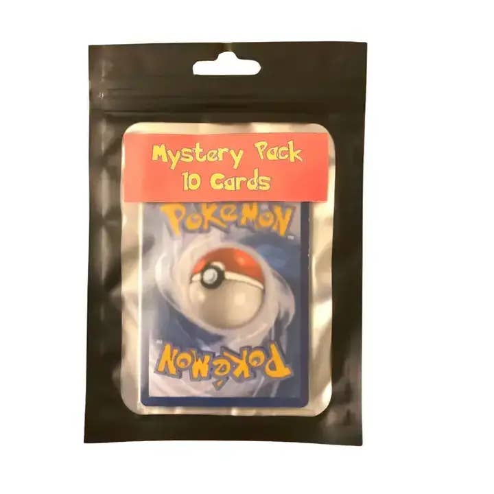 10-Card Pokemon Packs, Ready to Display, Hanger Packing for wholesale by Magnifique Hearts
