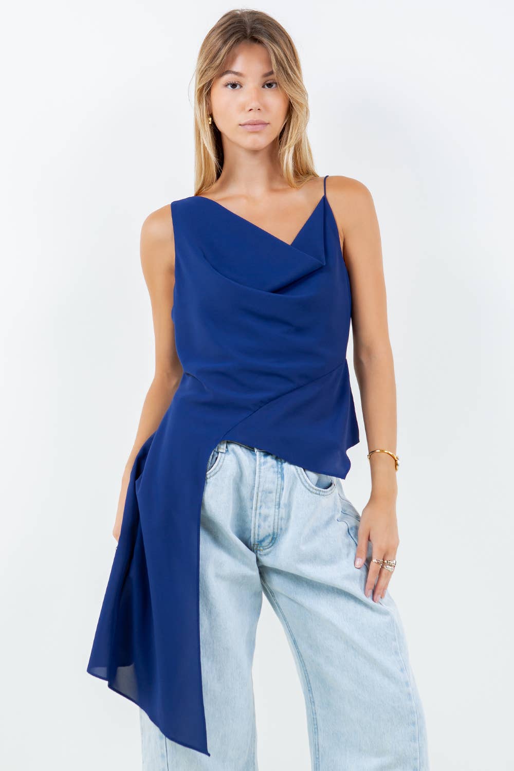 Whiteroom+Cactus - Wholesale Camisole - Women's - ASYMMETRIC CAMI TOP0