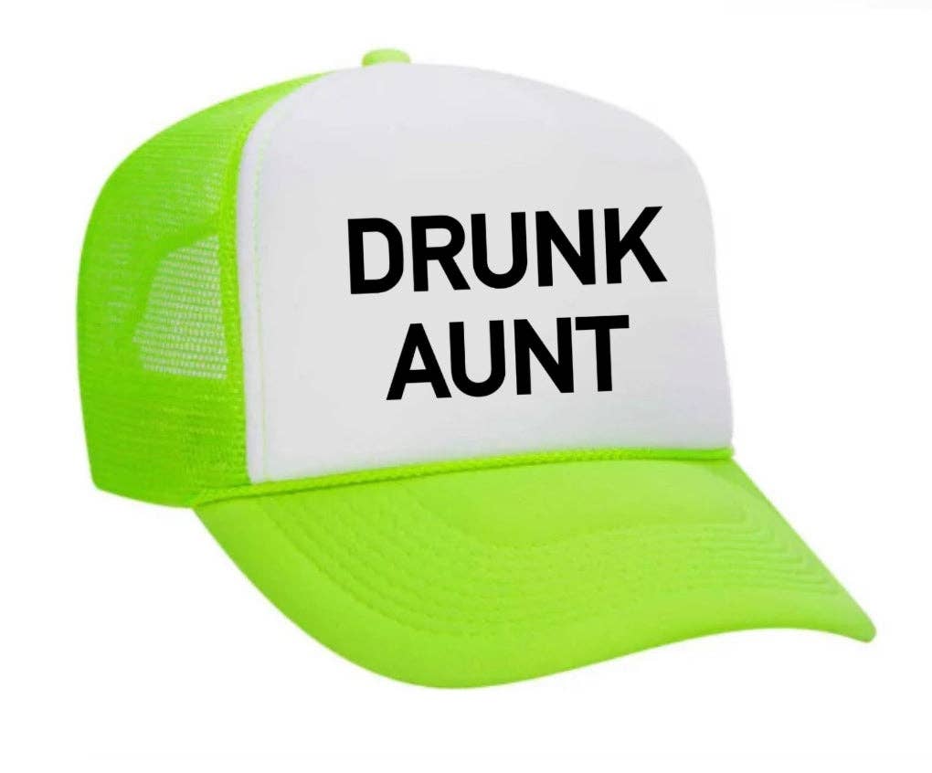 Inappropriate Trucker Hats - Wholesale Trucker Hat - Women's - Drunk Aunt Trucker Hat12