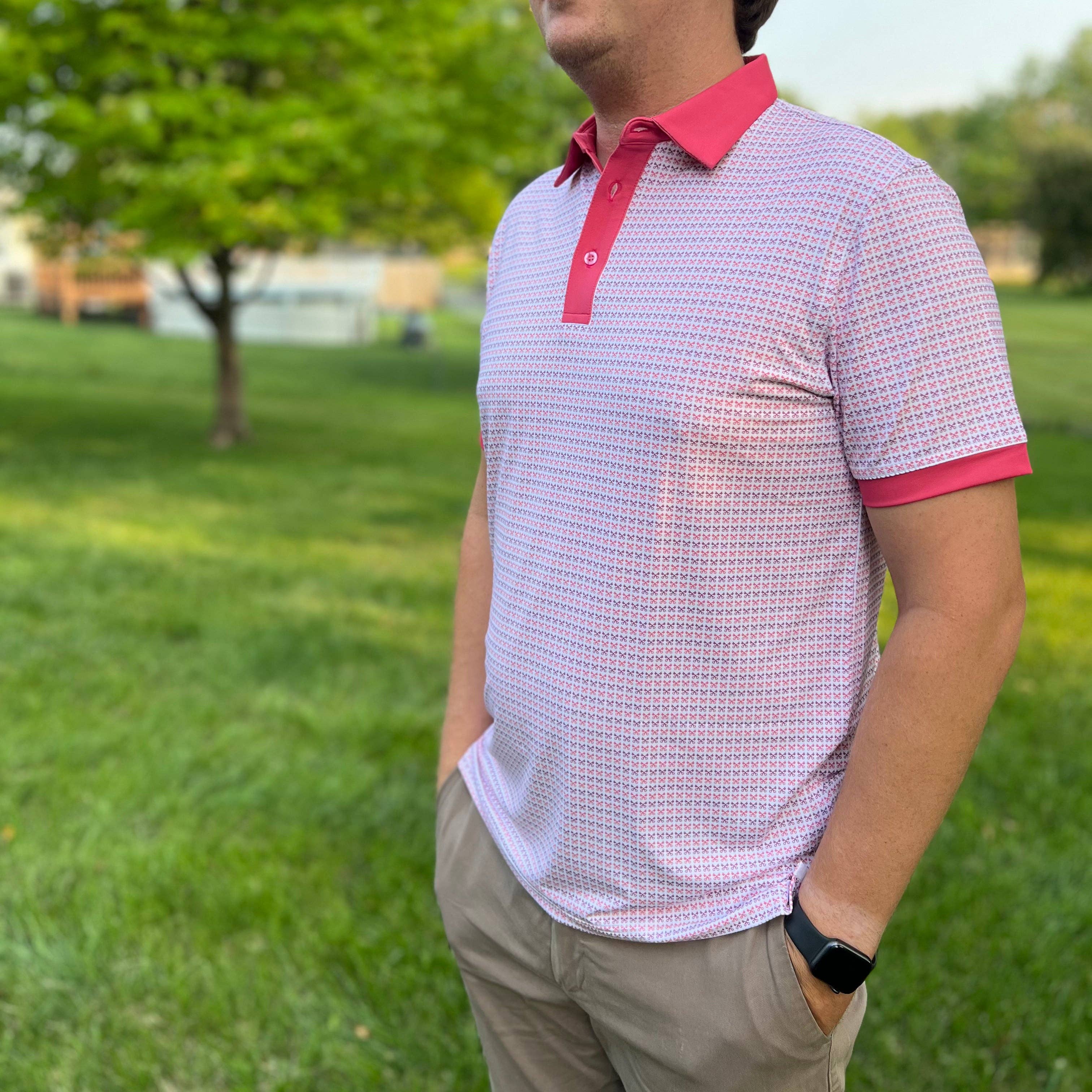 Sock Religious - Wholesale Polo - Men's - Keys to the Kingdom Catholic Men's Performance Polo2