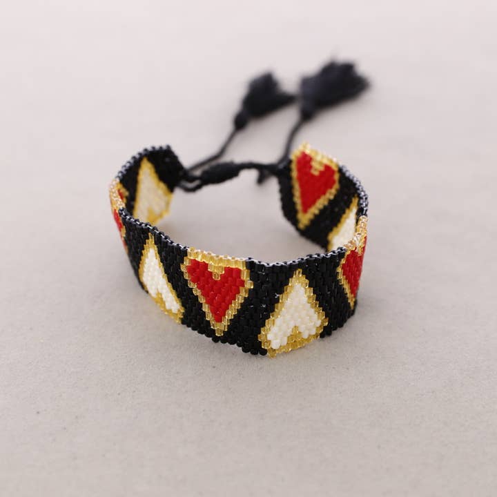 La Cuerda De Sol - Wholesale Snap Jewelry - Etnica Macrame Beads Bracelet