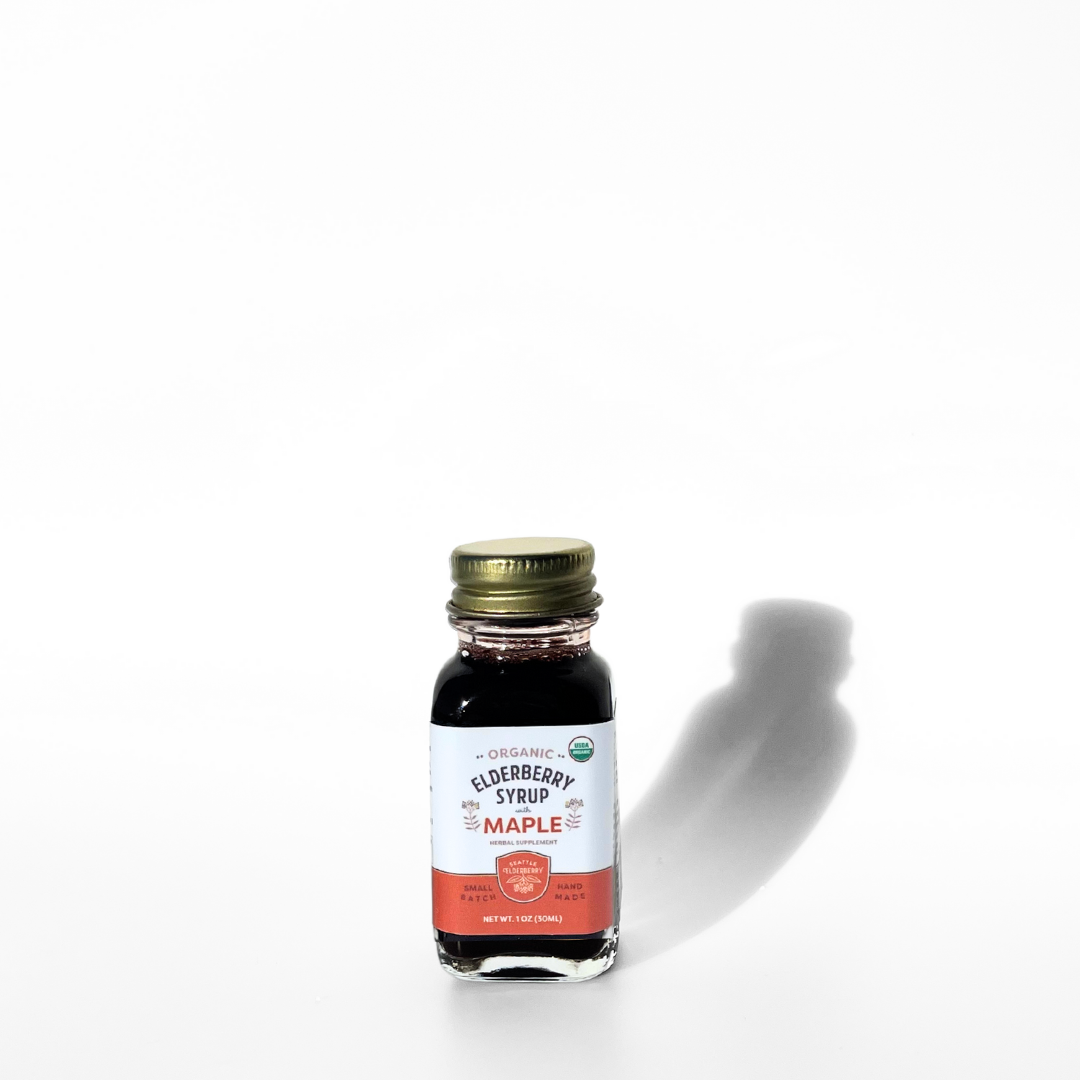 Seattle Elderberry - Wholesale Oral Supplement/Vitamin - Organic Elderberry Syrup with Maple9