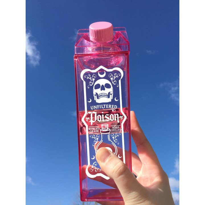 femfetti - Wholesale Water Bottle - Unfiltered Poison Milk Carton Water Bottle1