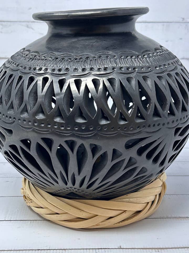 Vaso Cantaro Jumbo (Barro Negro/Barro Preto) por atacado de Pottery Selections Co