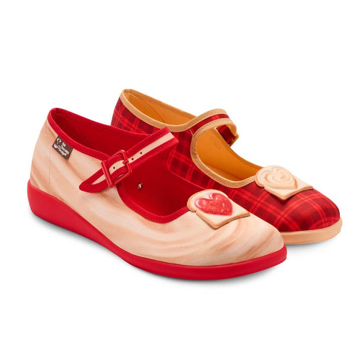Perfect Pair Women's Mary Jane Flat for wholesale by Hot Chocolate Design