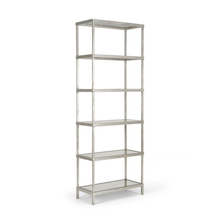 LOOMLAN - Wholesale Free Standing Shelf - Durable Iron Frame Classic Etagere