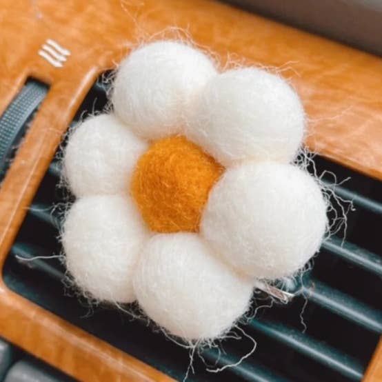 Weavey Studio, Flower Car Vent Clips for wholesale by Weavey Studio