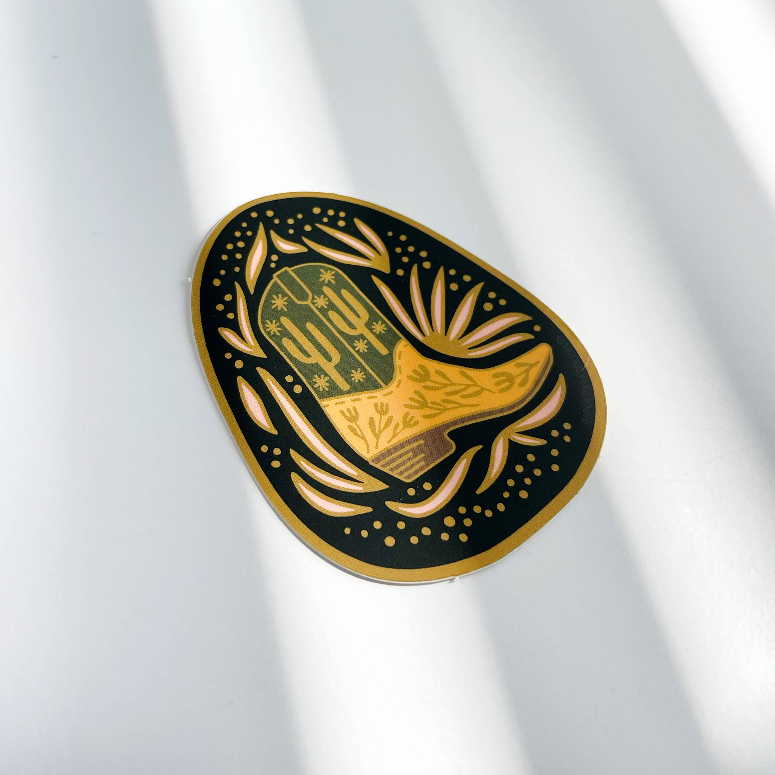 Paper Parasol Press - Wholesale Sticker - Baja Cowboy Boot Sticker