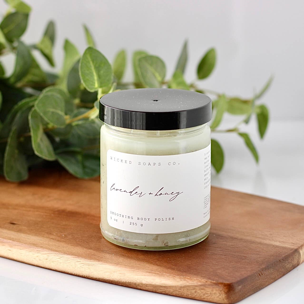 Wicked Soaps Co. – Engroshandel Bodyscrub/eksfolierende produkt – Lavendel+Honning Body Polish1