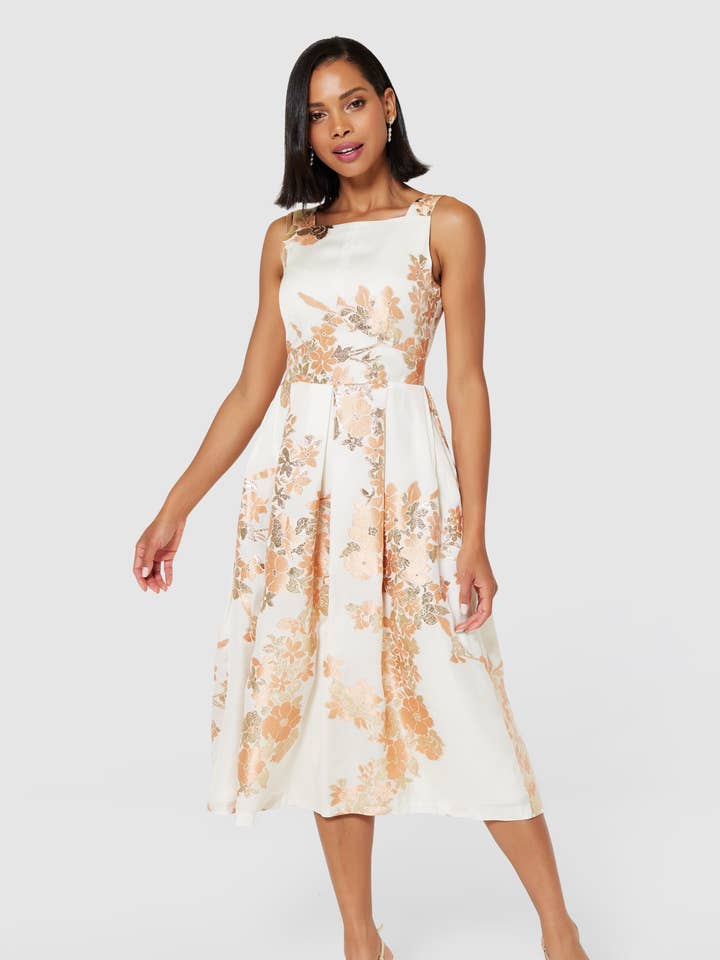 Robe à jupe longue Closet London D9965 pour la vente par Closet London