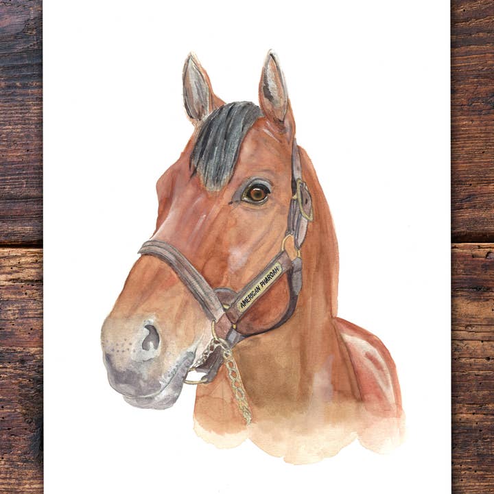 Color Me Eden - Wholesale Art Print - Triple Crown American Pharoah