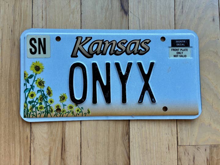 2002 Kansas Wunschkennzeichen für den Großhandel von RusticPlates
