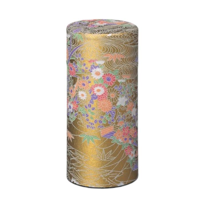 7oz Tea Canister Yayoi Hanamizu JP (1/120) for wholesale by Urban Tokyo